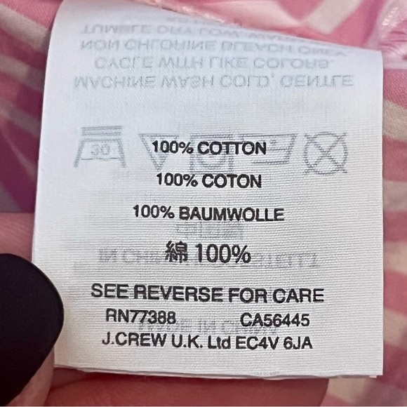 J.Crew Pink Striped Top - Picture 5 of 6